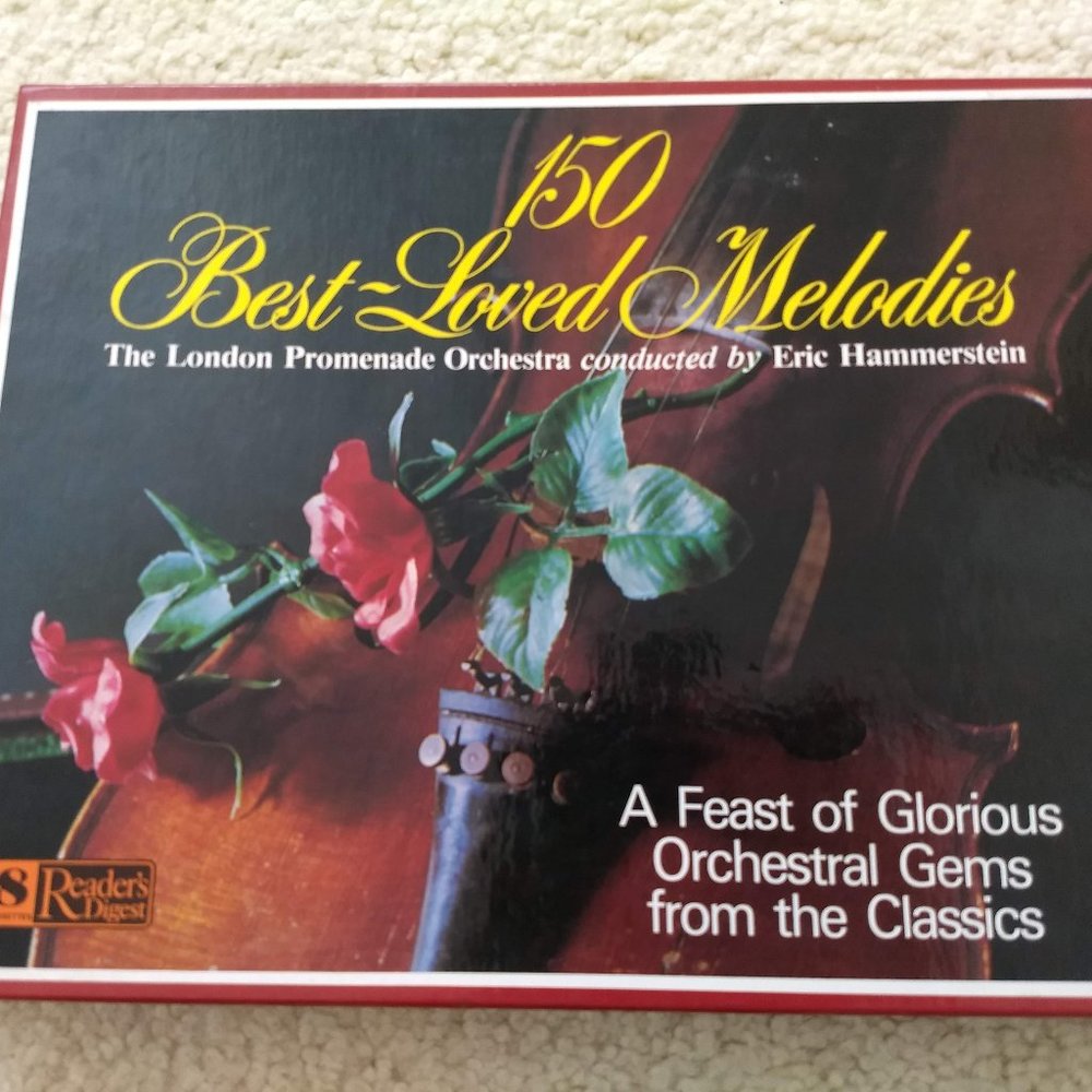 vintage 80s 150 best loved classical 8 cassette boxed set NWOT